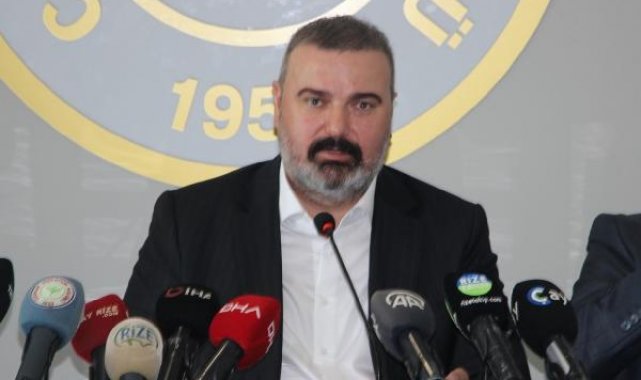 Rizespor Başkanı Turgut: Yeni sloganımız, bütün takımlar Rizespor'a kardeş takım olacak