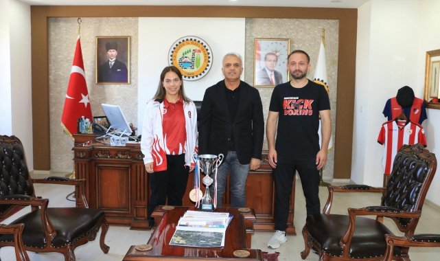 Şampiyondan Hayri Şen'e ziyaret
