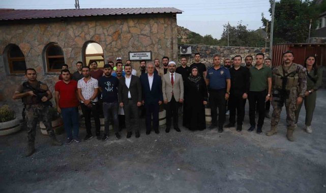 Şehit polis Çelikhas'ın adının verildiği mescit ibadete açıldı