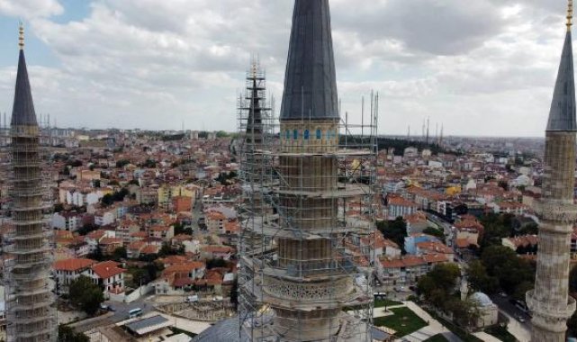 Selimiye Camisi'nin kaybolan mavi çinileri, yeniden üretilerek yerine monte edildi