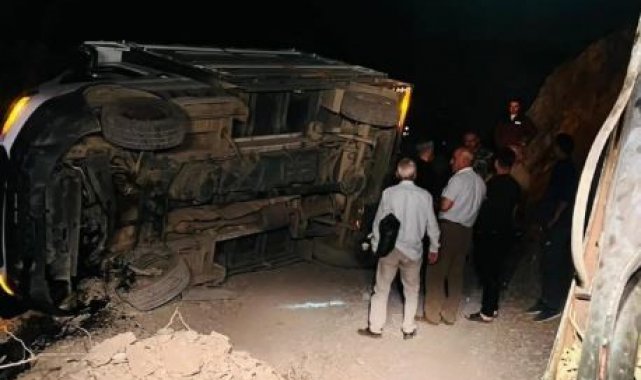 Şırnak'ta kamyonet şarampole devrildi: 1 ölü, 2 yaralı