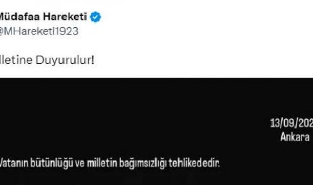 Sosyal medyadaki imzasız açıklamaya soruşturma