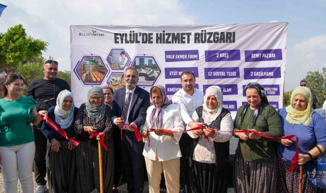 Tarsus'un köylerinde sosyal tesis ağı genişliyor