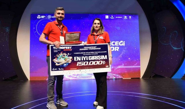 TEKNOFEST'te birinci olan projelerini anlattılar