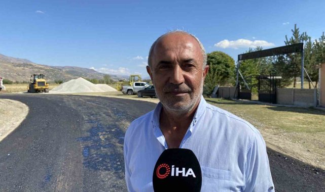 Teröre verilen ilk şehit askerin kabrine giden yol asfalta kavuştu