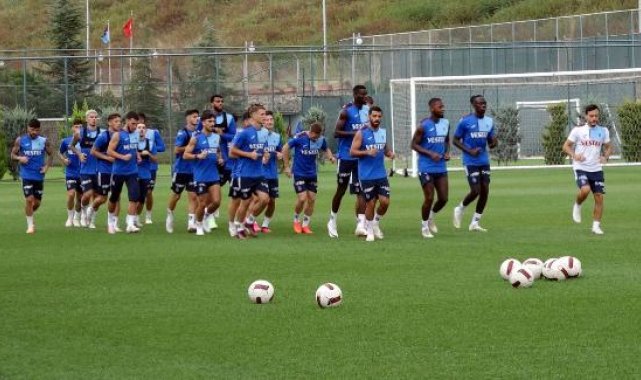 Trabzonspor, Hatayspor maçı hazırlıklarını tamamladı