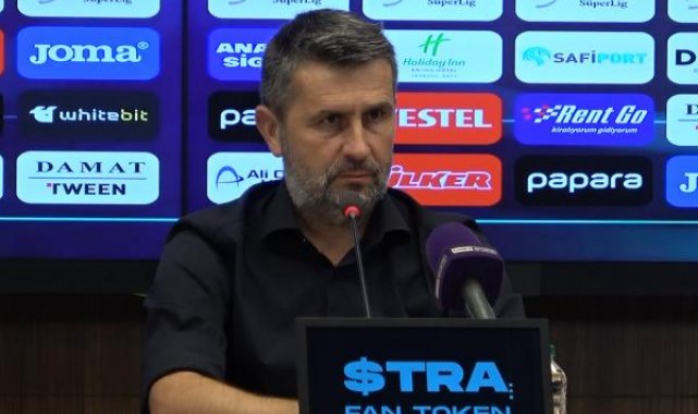 Trabzonspor - Pendikspor maçının ardından
