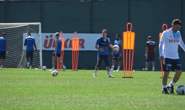Trabzonspor'da yeni transfer Bakic ilk idmanına çıktı