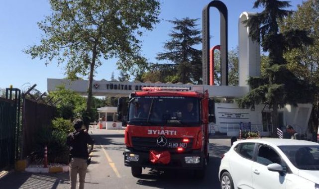TÜBİTAK Gebze Yerleşkesi'nde yangın