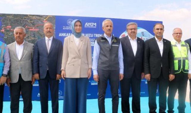 Uraloğlu: Ankara- İzmir Hızlı Tren Hattı yılda 13,3 milyon yolcu ve 90 milyon ton yük taşıyacak