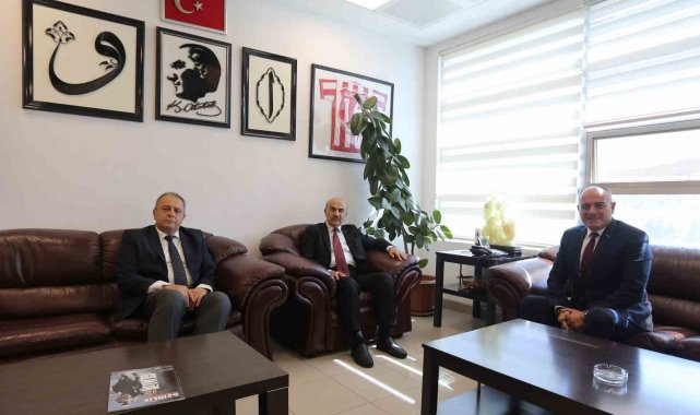 Vali Demirtaş'tan Başkan Sertaslan'a ziyaret