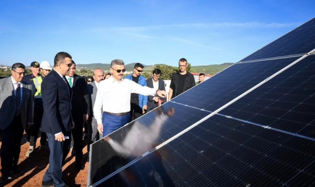 Vali Ergün yılda 1900 ton karbondioksit salınımını önleyecek GES'i inceledi