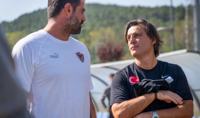 Vincenzo Montella, ilk ziyaretini Hatayspor'a yaptı