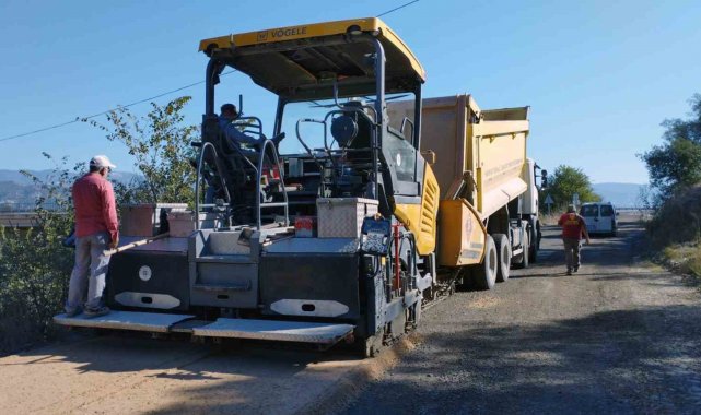 Yatağan Hisarardı Mahallesinde Yol Çalışması