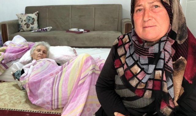 Yatalak Sayide teyzenin imdadını Başkan Alinur Aktaş duydu