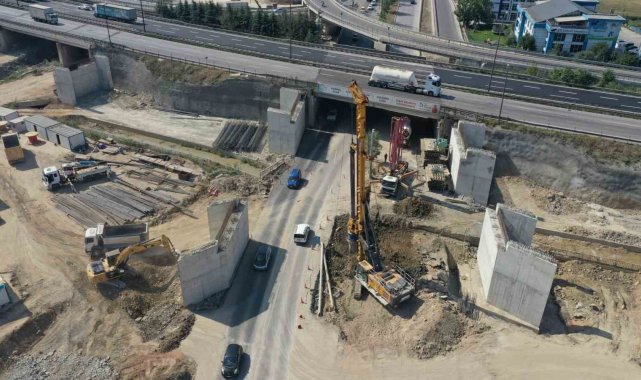 Yeşilova-Solaklar Kavşağı Projesi'nde ilerleme yüzde 40