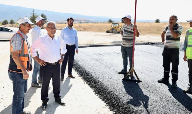Yoncalı Fizik Tedavi ve Rehabilitasyon Hastanesi bölgesine asfalt