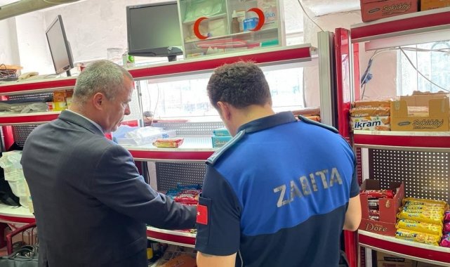 Zabıta ekiplerinden kantinlere denetim