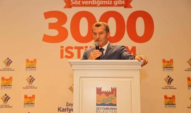 Zeytinburnu Kariyer Merkezi, 3 bininci istihdamını gerçekleştirdi