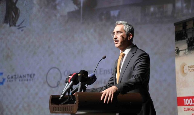 100. yılında Cumhuriyet Dönemi Gaziantep Uluslararası Sempozyumu düzenledi