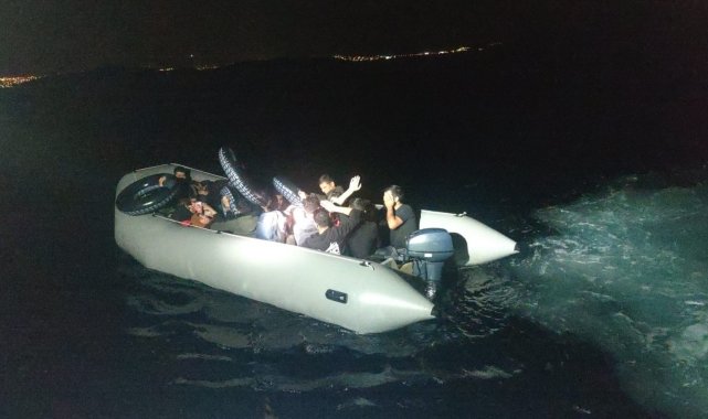 22 düzensiz göçmen yakalandı