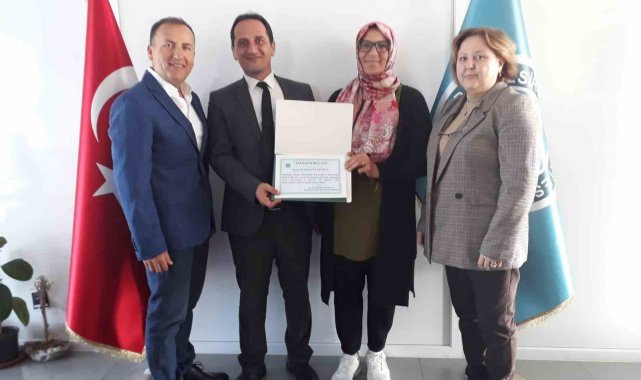 3 torun sahibi üniversite öğrencisine teşekkür belgesi