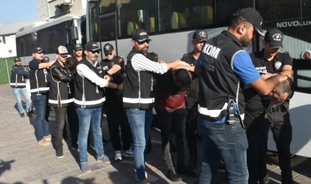 'Aktaşlar' suç örgütüne operasyonda 20 şüpheli adliyede