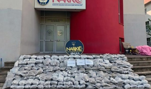 'Aşil' kamyonette 166 kilo skunk buldu; 2 tutuklama