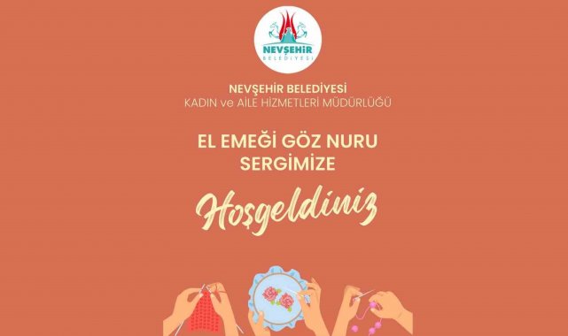 'El Emeği Göz Nuru' sergisi Nissara Avm'de açılacak