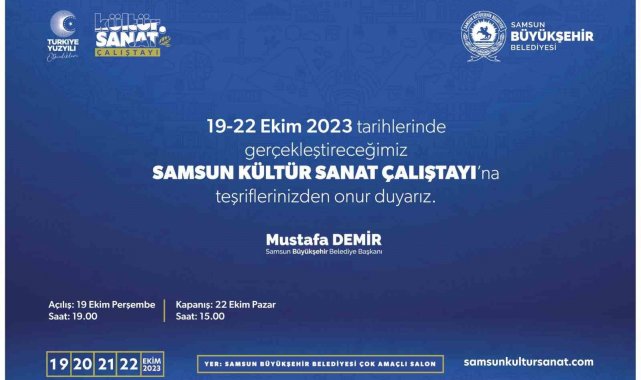 'Kültür ve Sanat Çalıştayı' başlıyor: Bakan Özhaseki de katılacak