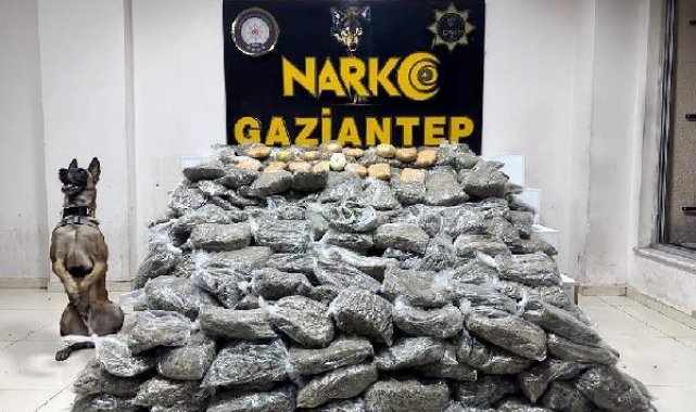'Onix' tepki verdi; minibüste 179 kilo uyuşturucu ele geçirildi