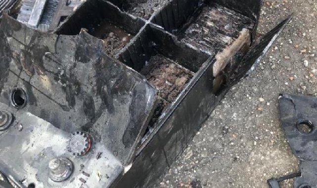 'Pako' ile aramada TIR'ın aküsüne gizlenen uyuşturucu bulundu