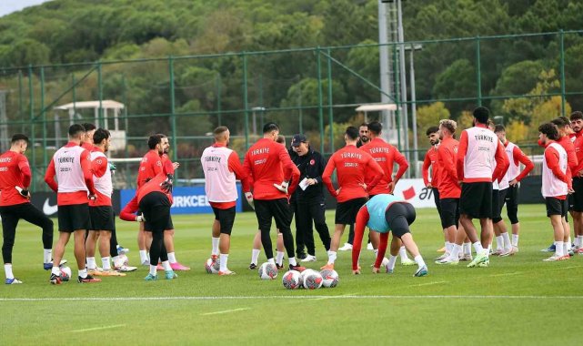 A Milli Futbol Takımı, Hırvatistan maçının hazırlıklarına başladı