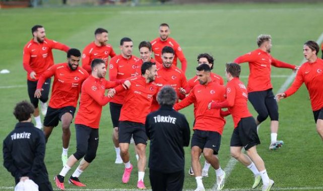 A Milli Futbol Takımı, Hırvatistan maçının hazırlıklarını sürdürdü