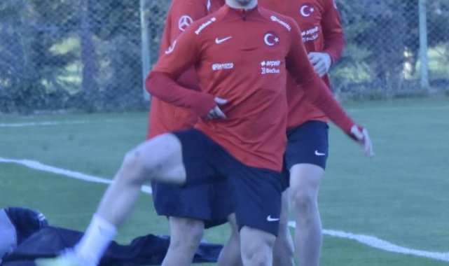 A Milli Takım'da Letonya maçı hazırlıkları başladı