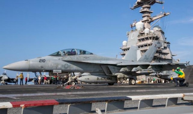 ABD'nin uçak gemisi USS Gerald R. Ford'un görev süresi uzatıldı