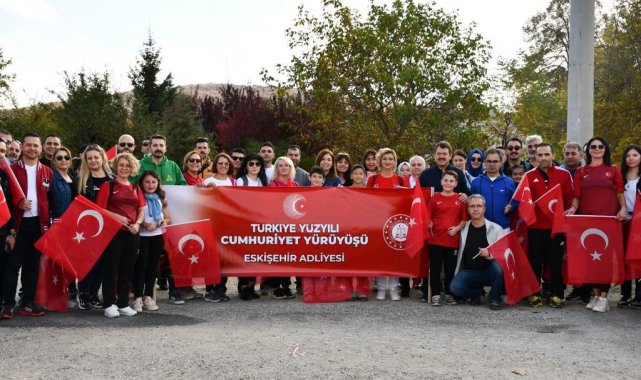 Adalet teşkilatı 100'üncü yıl yürüyüşünde