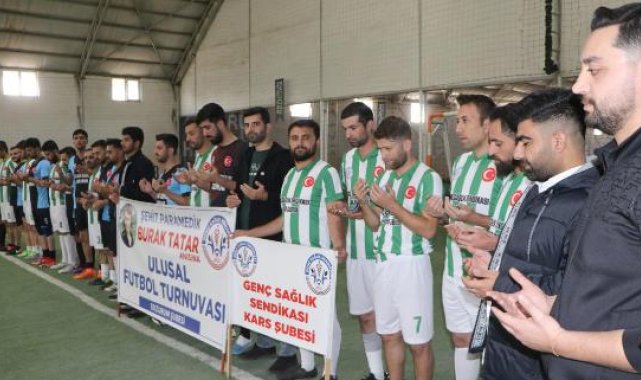 Afrin'de şehit olan UMKE görevlisi Burak için futbol turnuvası
