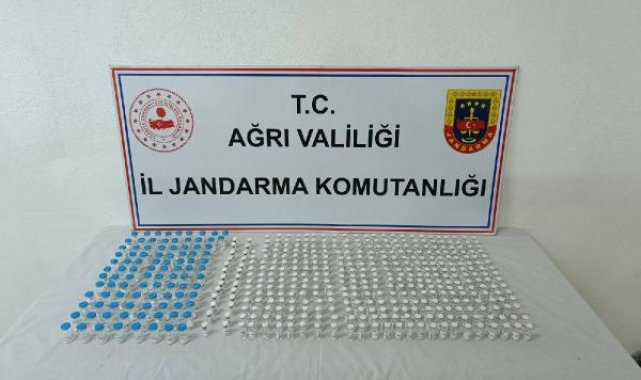 Ağrı'da 1 milyon 110 bin lira değerinde botoks ele geçirildi