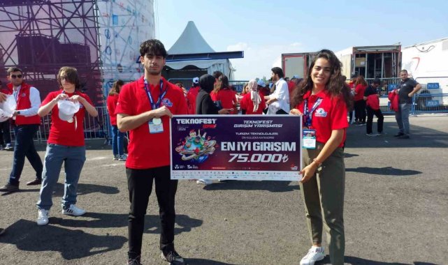 AGÜ Öğrencilerine TEKNOFEST'te Birincilik Ödülü