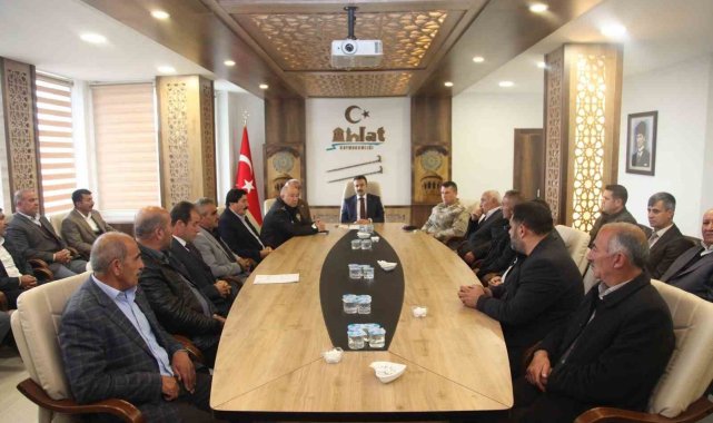 Ahlat'ta Muhtarlar Günü kutlandı