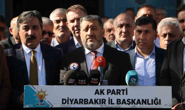 AK Parti Diyarbakır İl Başkanlığı'ndan İsrail'e tepki