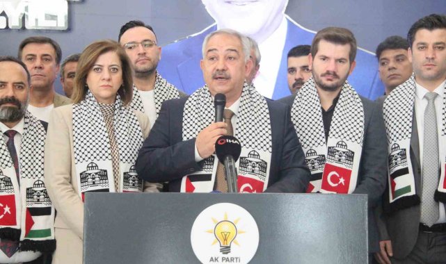 AK Parti Gaziantep İl Başkanlığından İsrail saldırılarına tepki