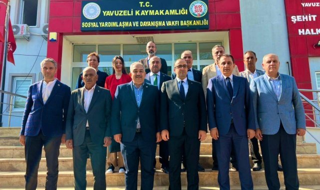 AK Parti Gaziantep'ten Yavuzeli ve Araban'da miting havasında toplantı