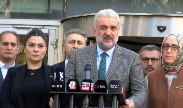 AK Parti'den 81 ilde eş zamanlı Filistin açıklaması