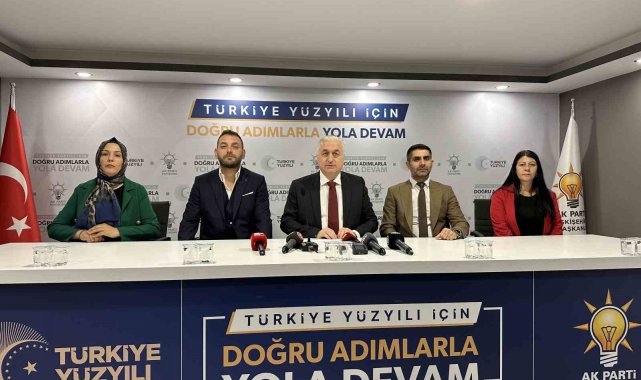 AK Parti'den 81 ilde ortak düzenlenen Filistin açıklaması