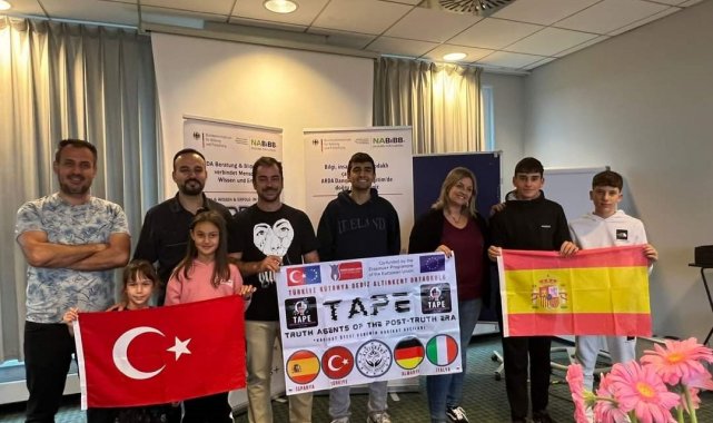 Altınkent Ortaokulu ekibi Almanya'da proje eğitimini tamamladı