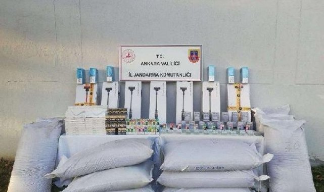 Ankara'da, kaçakçılık operasyonlarında 6 gözaltı