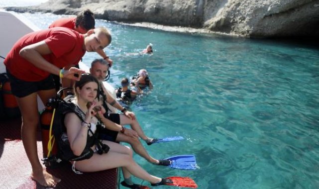 Antalya'da dalış turizmi yüz güldürmedi