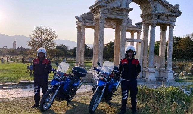 Antik kentler jandarma korumasında